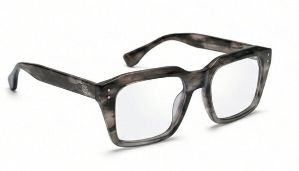 Smoky Gray Square Frames