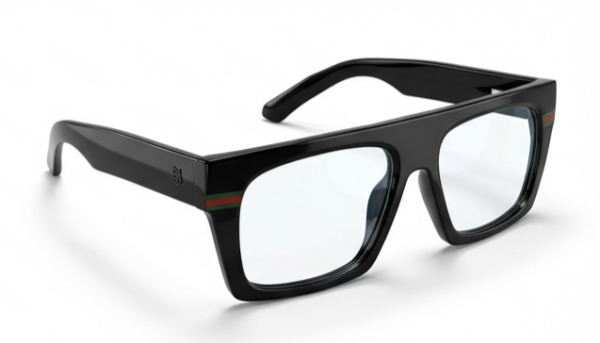 Black Square Eyeglasses Frame