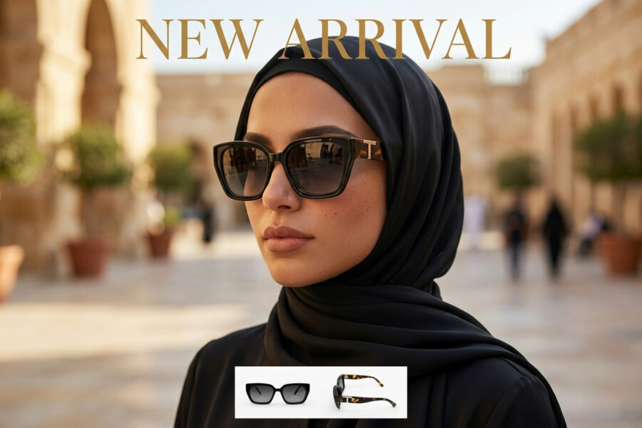 Oversized Polarized Square Sunglasses for Women