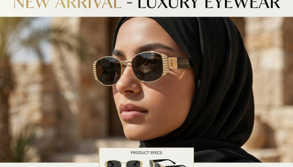 Luxury Rectangular Sunglasses