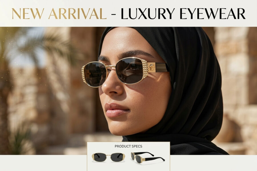 Luxury Rectangular Sunglasses